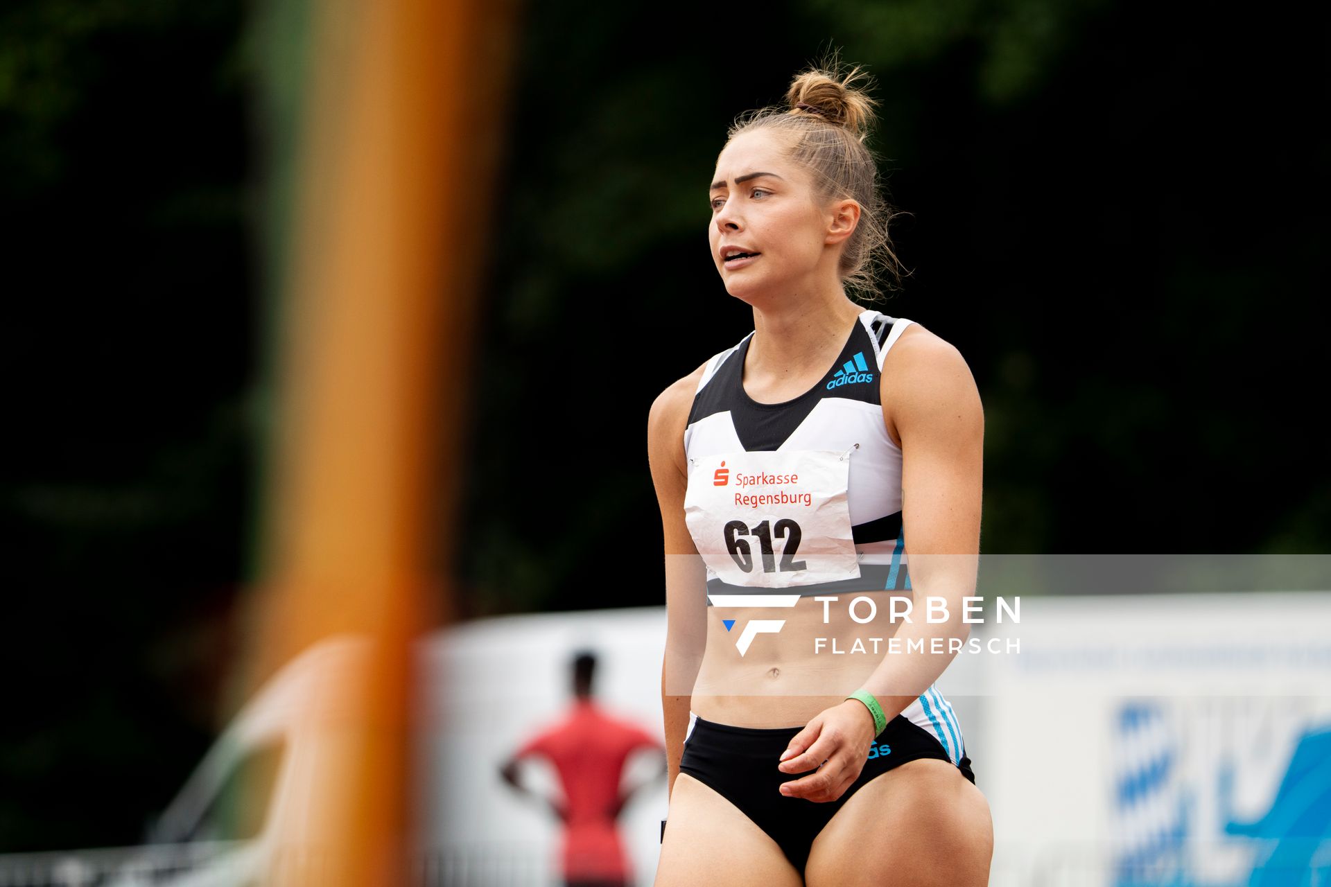 Gina Lueckenkemper (SCC Berlin) ueber 100m am 04.06.2022 waehrend der Sparkassen Gala in Regensburg